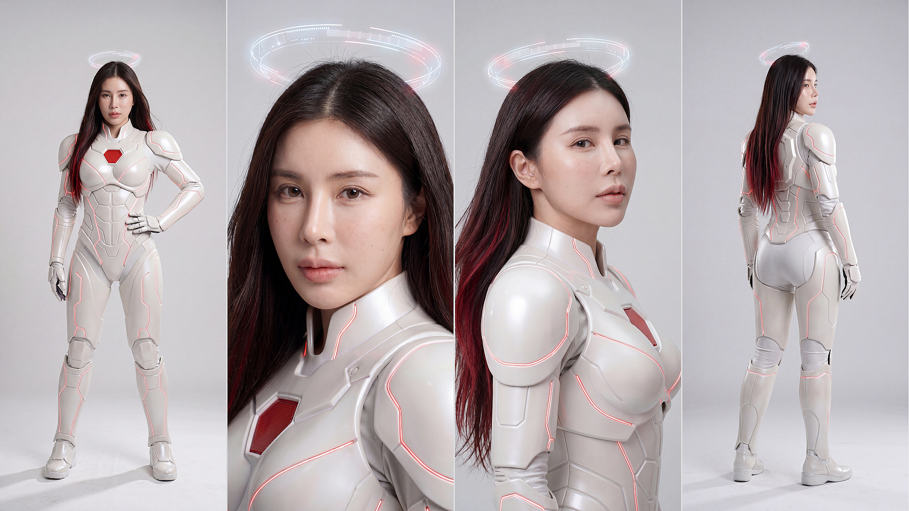 Future Mecha · L2-white-goddess