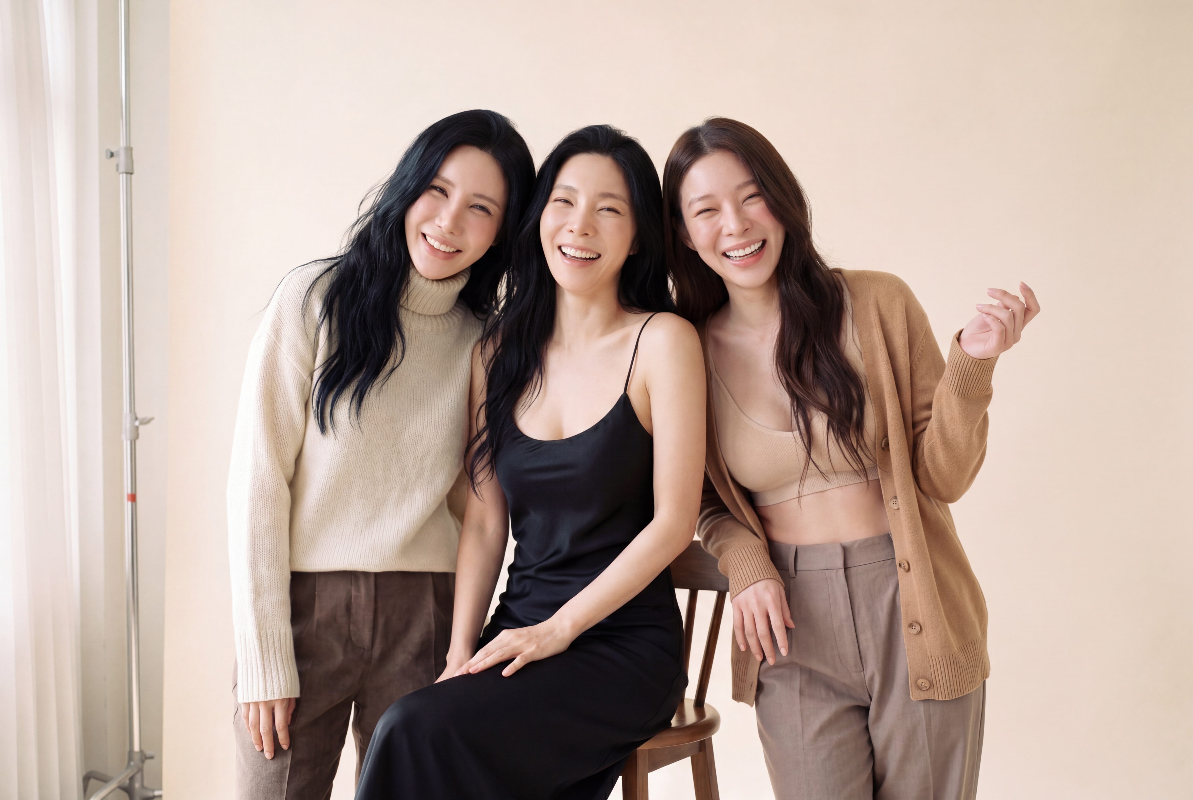 Plate II.06 — Three grins