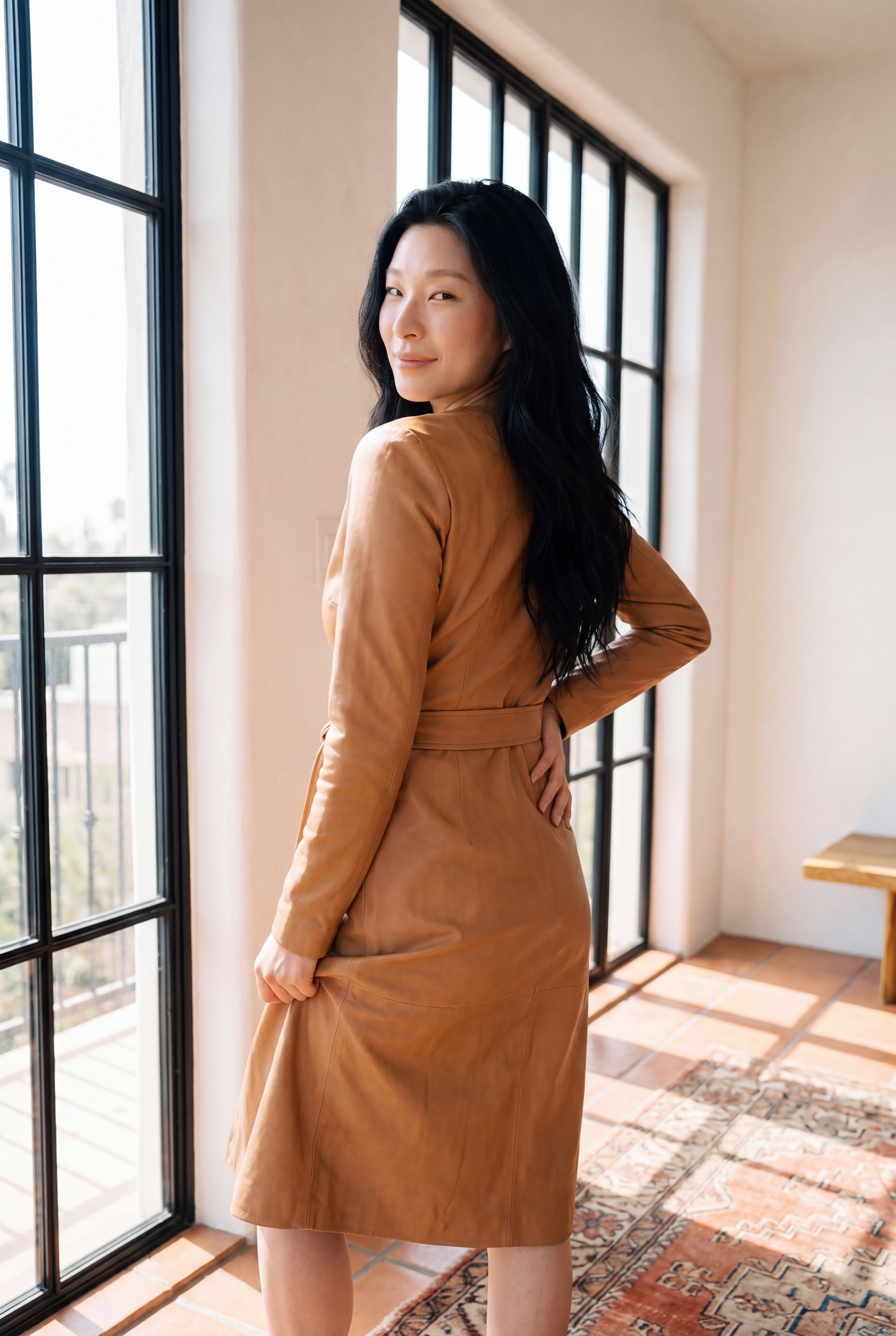 Miki — over-shoulder rear